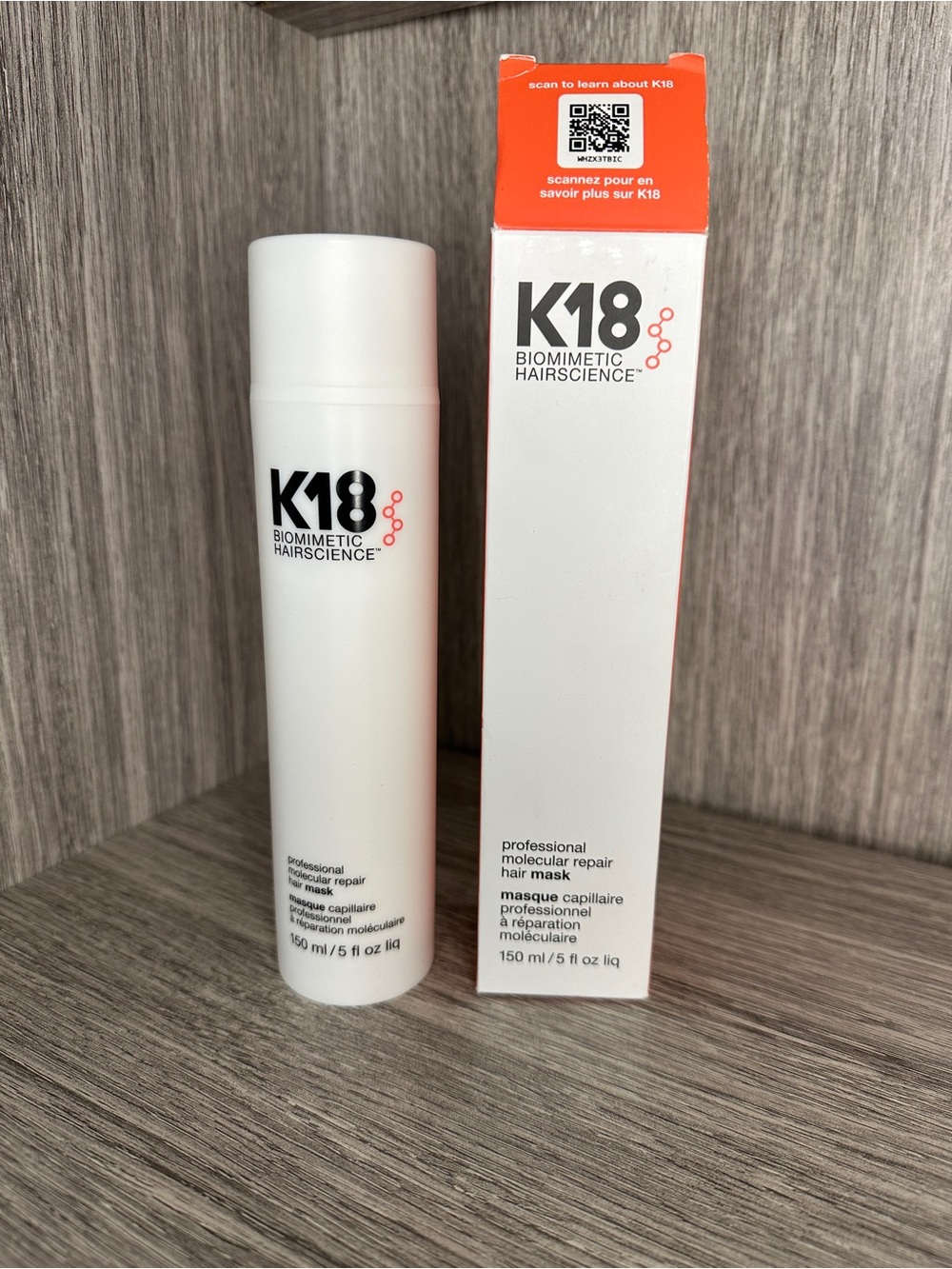 K18 Biomimetic Hairscience Professional Molecular Repair Hair Mask — 5oz
